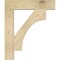 Ekena Millwork Westlake Block Rough Sawn Bracket, Douglas Fir, 4"W x 22"D x 26"H BKT04X22X26WTL05RDF - alternate 4